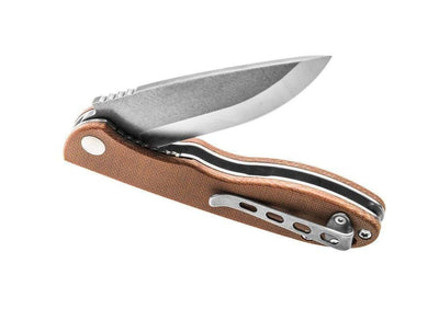 TOPS MSF-4.0 Mini Scandi Flipper Knife 3.25" N690Co Two-Tone Blade - NORTH RIVER OUTDOORS