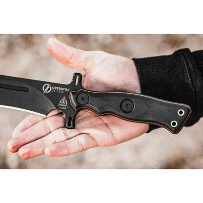 TOPS OP7-02 Operator 7 Blackout Edition Knife - NORTH RIVER OUTDOORS