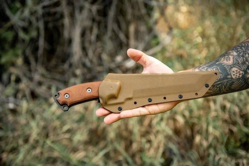 TOPS Steel Eagle 107C Delta Class Midnight Bronze Drop Point Knife (USA) - NORTH RIVER OUTDOORS