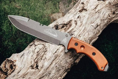 TOPS Tahoma Field Knife Tungsten 7-5/16 (USA) - NORTH RIVER OUTDOORS