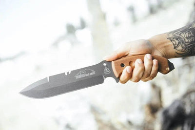 TOPS Tahoma Field Knife Tungsten 7-5/16 (USA) - NORTH RIVER OUTDOORS