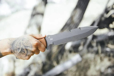 TOPS Tahoma Field Knife Tungsten 7-5/16 (USA) - NORTH RIVER OUTDOORS