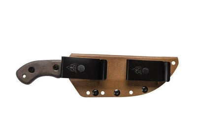 TOPS Tom Brown Tracker #2 Fixed 3-1/2" 1095 Carbon Blade (Small) - NORTH RIVER OUTDOORS