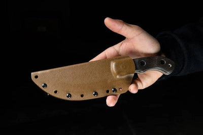 TOPS Tom Brown Tracker #2 Fixed 3-1/2" 1095 Carbon Blade (Small) - NORTH RIVER OUTDOORS