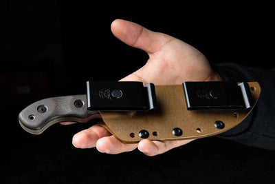 TOPS Tom Brown Tracker #2 Fixed 3-1/2" 1095 Carbon Blade (Small) - NORTH RIVER OUTDOORS