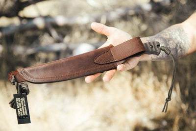 TOPS Wild Pig Hunter Fixed 7-9/16" Plain Blade, Micarta WPH-04 (USA) - NORTH RIVER OUTDOORS