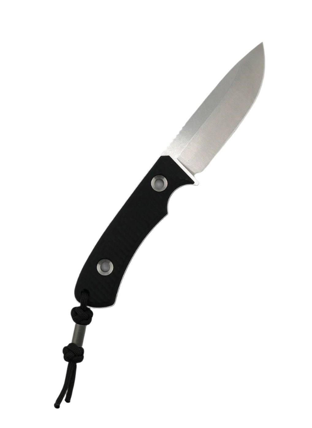 TRC Polheim Stonewashed MagnaCut Double Black Canvas Micarta Kydex