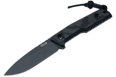 TRC Urban Tactical DLC Elmax Blade Black Camo Carbon Handle Kydex Sheath - NORTH RIVER OUTDOORS
