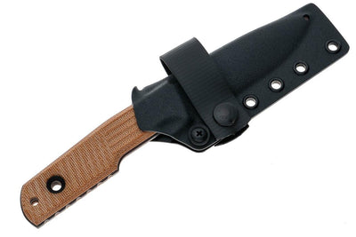 TRC Urban Tactical Natural Canvas Micarta Apocalyptic Finish Kydex (Limited) - NORTH RIVER OUTDOORS