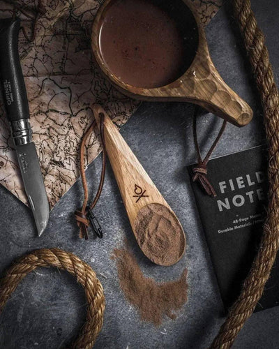 Uberleben Dursten Kanu Spoon | Handcrafted Traditional Wooden Spoon - NORTH RIVER OUTDOORS