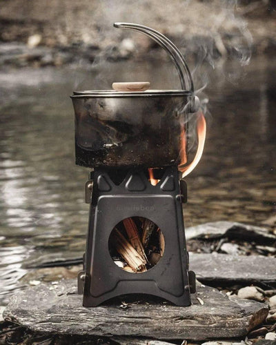 Uberleben Kessel 2.0 Pot + Waxed Canvas - NORTH RIVER OUTDOORS