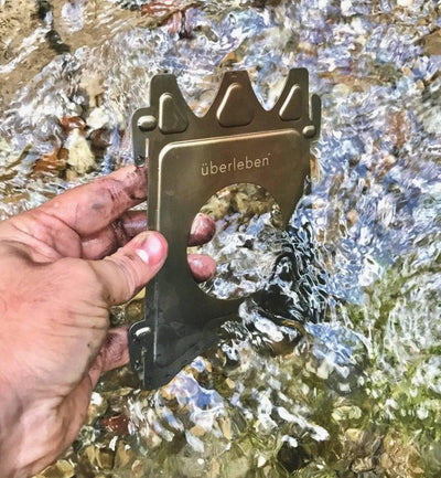 Uberleben Stoker Flatpack Stove + Waxed Canvas - NORTH RIVER OUTDOORS