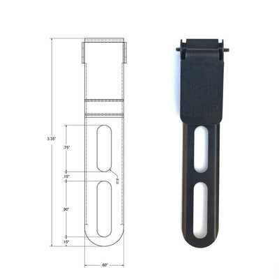 Ulticlip Slim 3.3 Knife Holster Clip (USA) - NORTH RIVER OUTDOORS