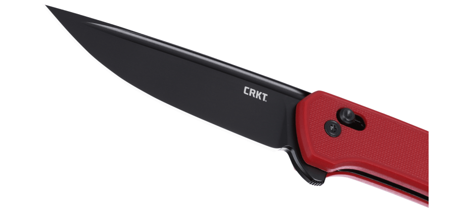 CRKT 7075 Q Compact Crossbar Lock Flipper Knife 3.05" 14C28N Stonewashed