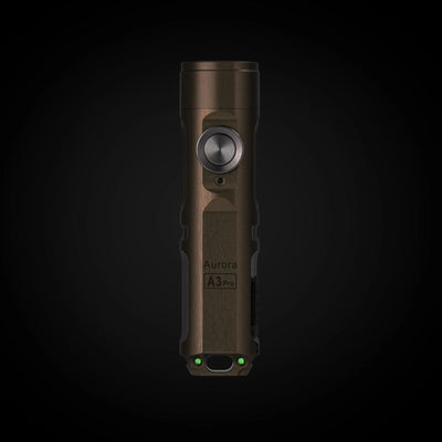 RovyVon A3 Pro Gen 4 7075 Aluminum Keychain Flashlight Desert Tan - NORTH RIVER OUTDOORS