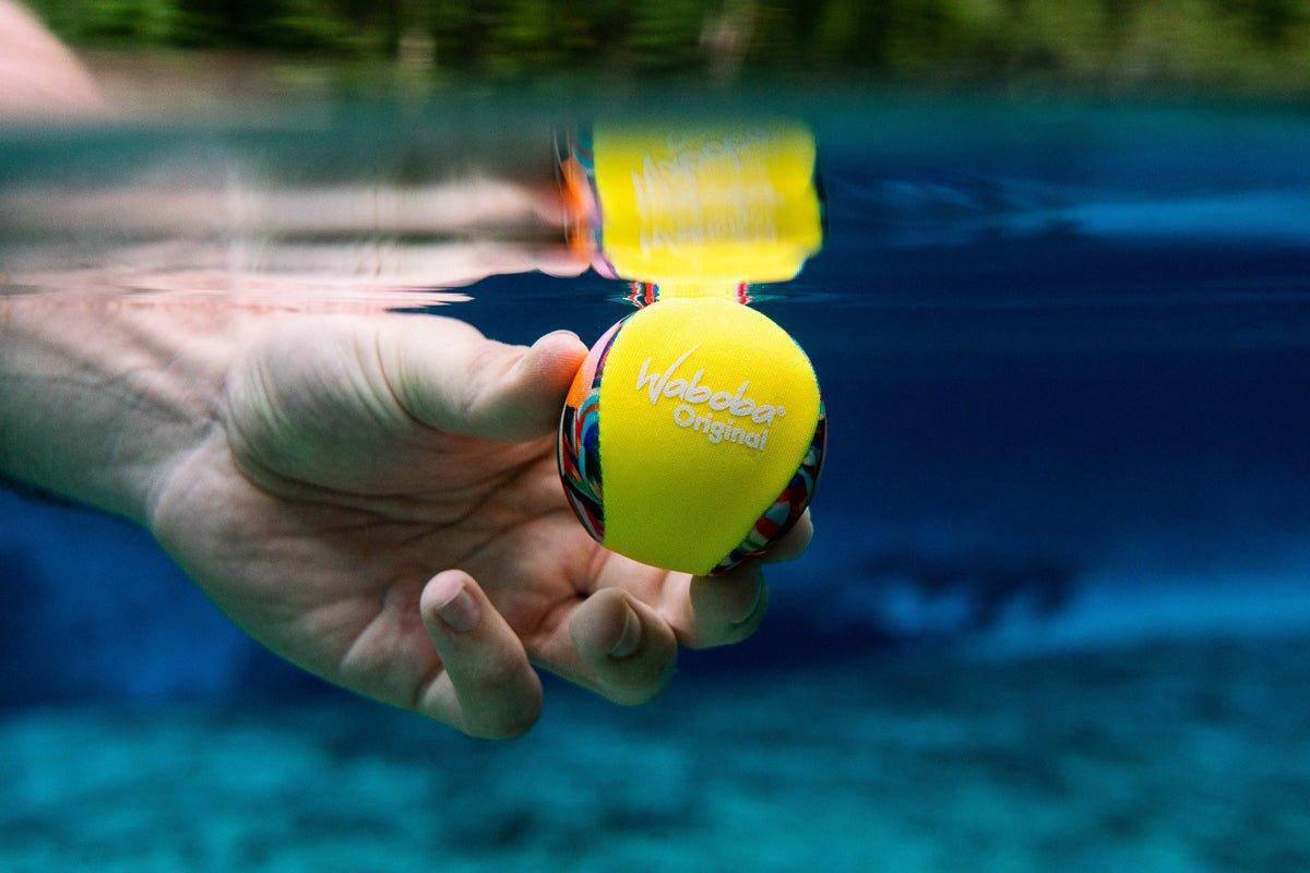 Waboba Original Water Bouncing Ball (Tropical Colors) - NORTH RIVER OUTDOORS