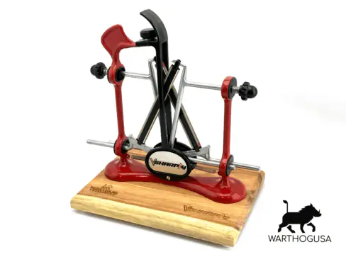 Warthog V-Sharp Elite A4 Knife Sharpener (Includes Wooden Base)