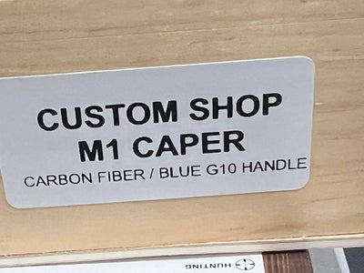 White River Custom M1 Carbon Fiber S35VN Fixed Blade (USA) - NORTH RIVER OUTDOORS