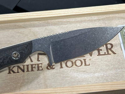 White River Custom M1 Carbon Fiber S35VN Fixed Blade (USA) - NORTH RIVER OUTDOORS
