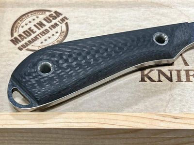 White River Custom M1 Carbon Fiber S35VN Fixed Blade (USA) - NORTH RIVER OUTDOORS