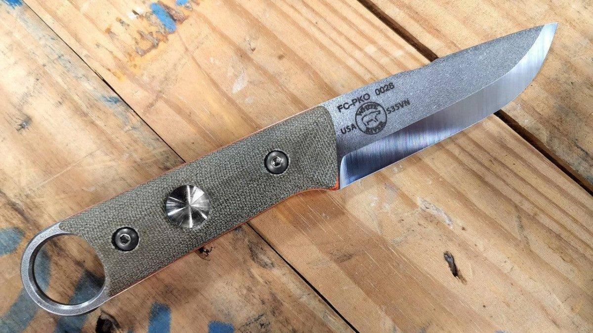 White River Firecraft Puukko FC-PKO Fixed Blade (USA) - NORTH RIVER OUTDOORS