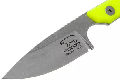 White River M1 Pro Hi-Vis G-10 (3.0" S35VN) WRM1-THV - NORTH RIVER OUTDOORS