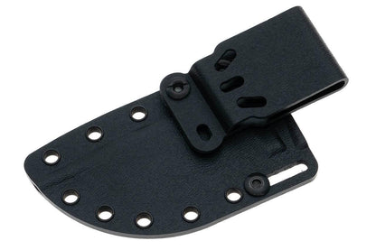 White River M1 Skinner Stonewashed S35VN Blade Green & Orange Textured G-10 Kydex Sheath - NORTH RIVER OUTDOORS