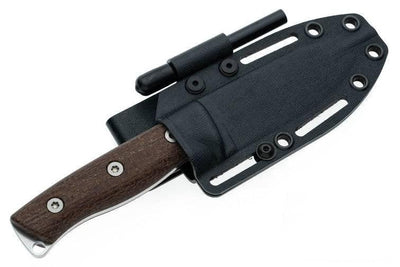 White River Ursus Cub Natural Burlap Micarta with Magnacut Steel (WRUR35-BNA) - NORTH RIVER OUTDOORS