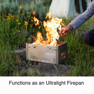 Winnerwell Fastfold Titanium Stove - NORTH RIVER OUTDOORS