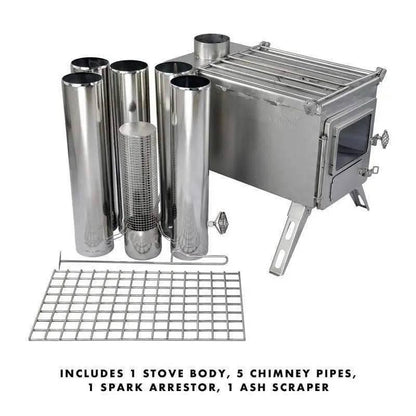 Winnerwell Nomad Large Tent Stove 1500 Cubic Inch Firebox - NORTH RIVER OUTDOORS