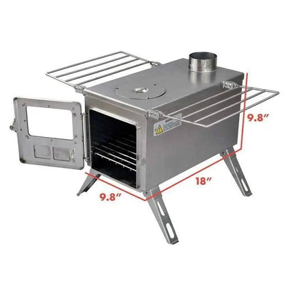Winnerwell Nomad Large Tent Stove 1500 Cubic Inch Firebox - NORTH RIVER OUTDOORS