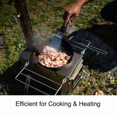 Winnerwell Nomad Medium Tent Portable Stove 800 Cubic Inch Firebox - NORTH RIVER OUTDOORS