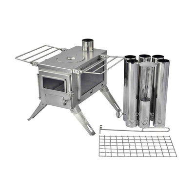 Winnerwell Nomad View Medium Tent Portable Stove 800 Cubic Inch Firebox - NORTH RIVER OUTDOORS