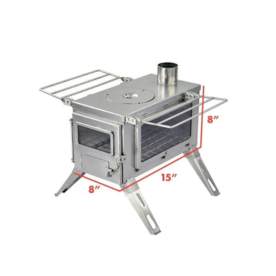 Winnerwell Nomad View Medium Tent Portable Stove 800 Cubic Inch Firebox - NORTH RIVER OUTDOORS
