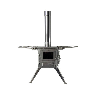 Winnerwell Nomad View Small Portable Stove 450 Cubic Inch Firebox - NORTH RIVER OUTDOORS