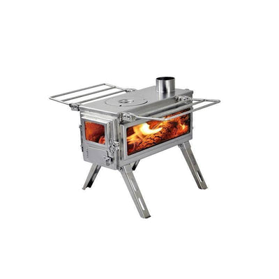 Winnerwell Nomad View Small Portable Stove 450 Cubic Inch Firebox - NORTH RIVER OUTDOORS