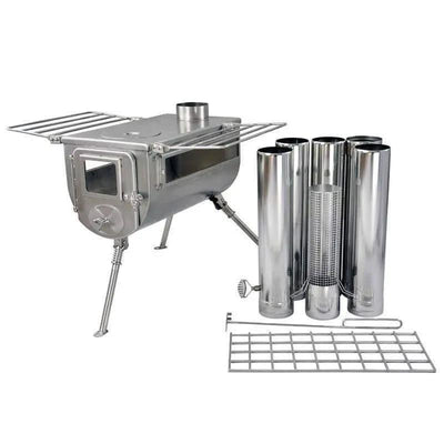 Winnerwell Woodlander Double-View Large Stove (Firebox 1500 ci) - NORTH RIVER OUTDOORS