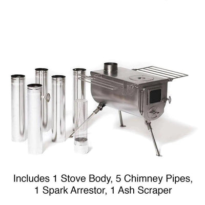 Winnerwell Woodlander Large Tent Stove 1500 Cubic - NORTH RIVER OUTDOORS