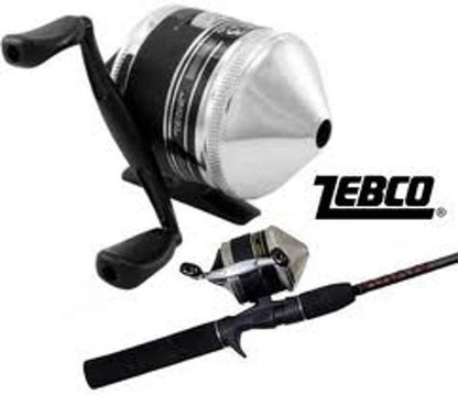 Zebco 33HZDC 33 Spincast Combo 5'6 2pc Fishing Rod - NORTH RIVER OUTDOORS