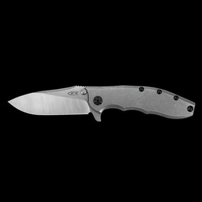 Zero Tolerance 0562TI Hinderer Knife Titanium (3.5") - NORTH RIVER OUTDOORS