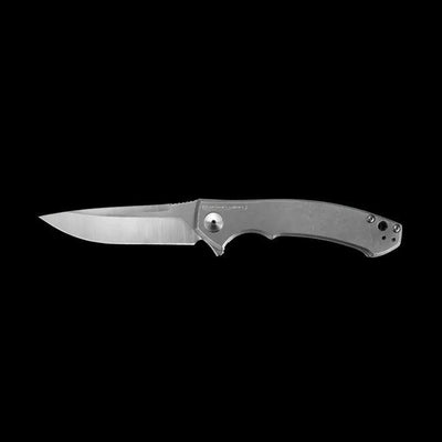 ZT 0450 Sinkevich Flipper 3.25" S35VN Satin Blade, Titanium Handles - NORTH RIVER OUTDOORS