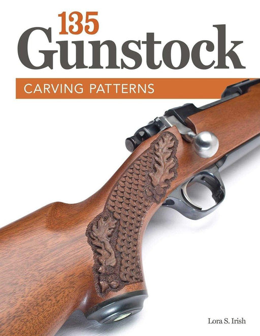 135 Gunstock Carving Patterns Book - Deer, Elk, Bears from NORTH RIVER OUTDOORS