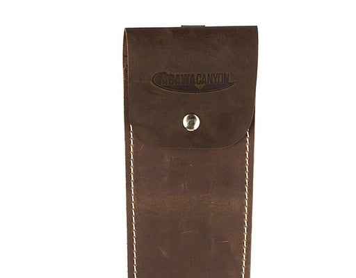 Agawa Leather CrazyHorse Sheath w/ Strap from NORTH RIVER OUTDOORS