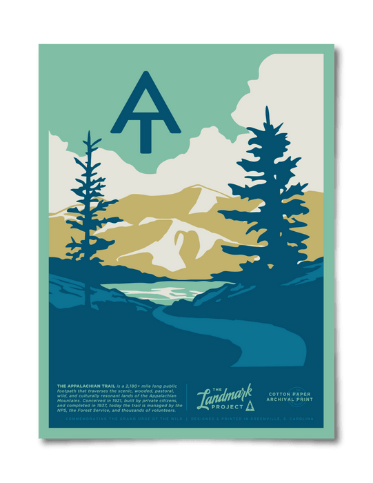 Appalachian Trail Poster from NORTH RIVER OUTDOORS