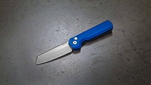 Arcform Blue Slimfoot ARC-061 Auto Knife Stonewash 3.1" 154CM (USA) from NORTH RIVER OUTDOORS