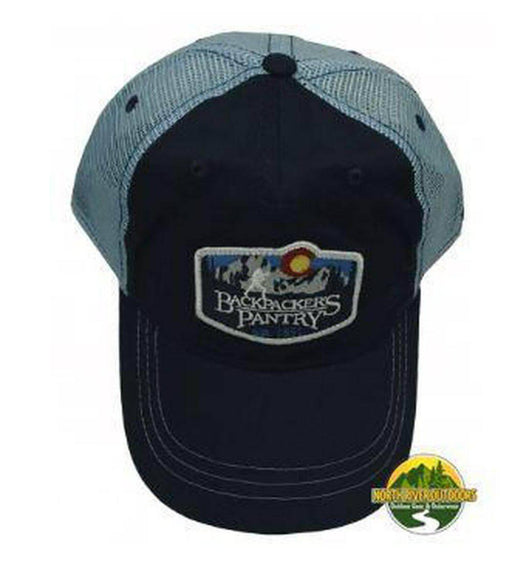 Backpacker's Pantry Trucker Hat Blue (One-Size) from NORTH RIVER OUTDOORS