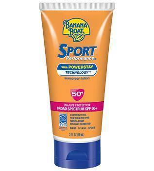 Banana Boat Sport Performance Sunscreen, SPF 50 from NORTH RIVER OUTDOORS