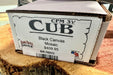 Bark River Cub 3V Black Canvas Micarta Knife Mosaic Pins (USA) from NORTH RIVER OUTDOORS