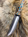 Bark River Gunny CPM 3V Knife w/ Blue Cholla Cactus - Turquoise from NORTH RIVER OUTDOORS