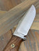 Bark River Matterhorn Fixed Blade Knife CPM-S45VN Walnut Burl Mosaic Pins from NORTH RIVER OUTDOORS